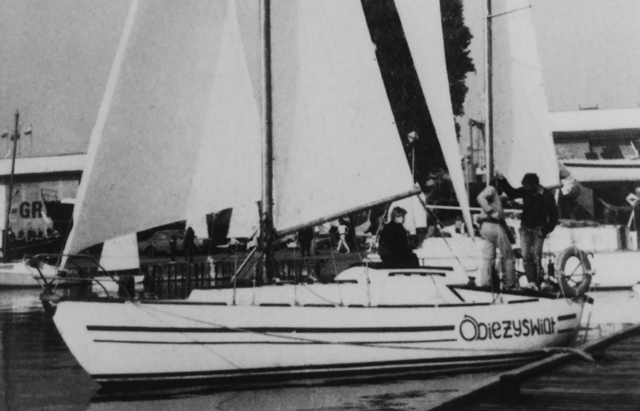 "Obieżyświat" w Basenie Żeglarskim
